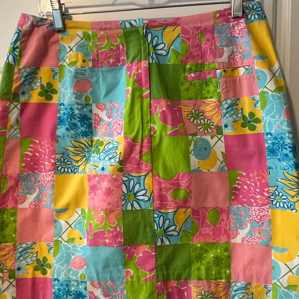 Lilly Pulitzer patchwork skirt